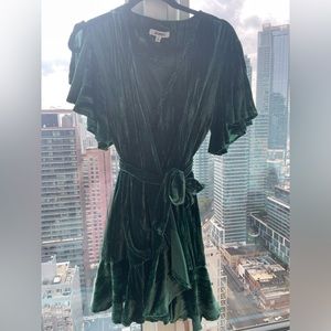 BB Dakota Velour Dress